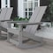 Flash Furniture Gray Modern Poly Resin Adirondack Rocking Chair JJ-C14709-GY-GG - alternate 1